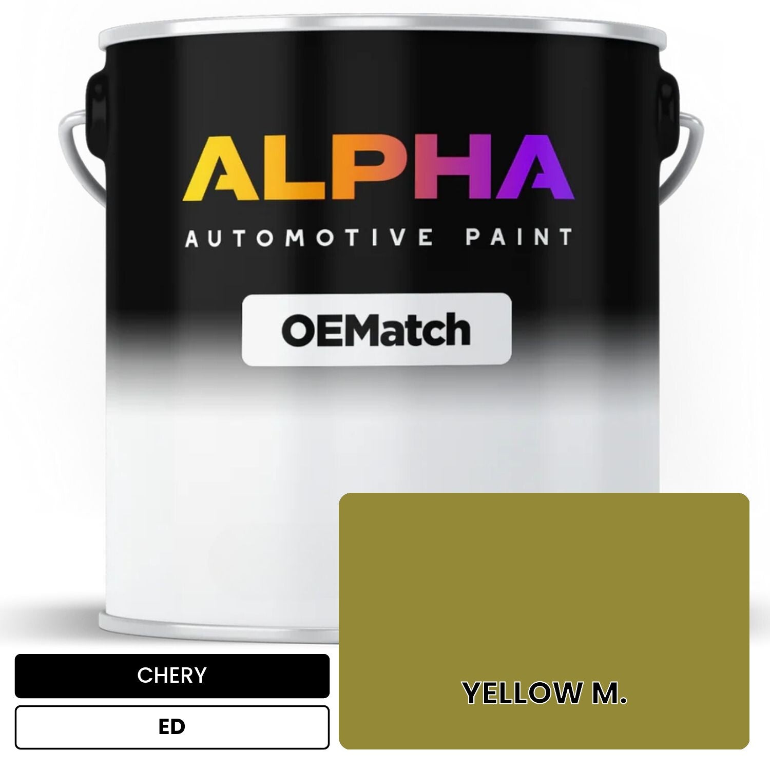 CHERY YELLOW M. ED OEMatch Basecoat