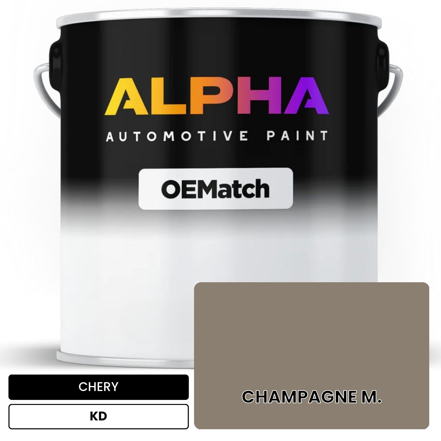 CHERY CHAMPAGNE M. KD OEMatch Basecoat