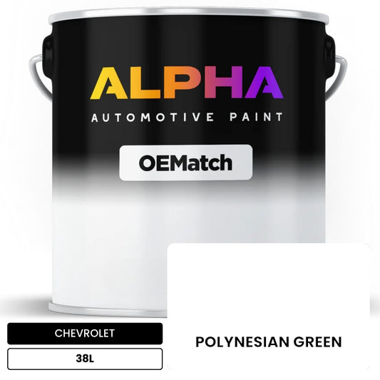 CHEVROLET POLYNESIAN GREEN 38L OEMatch Basecoat