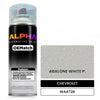 CHEVROLET ABALONE WHITE P. WA472B | OEMatch Automotive Spraycan
