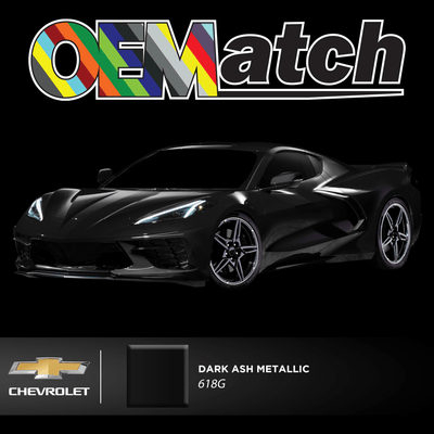 Chevrolet Dark Ash Metallic | OEM Drop-In Pigment - The Spray Source - Alpha Pigments
