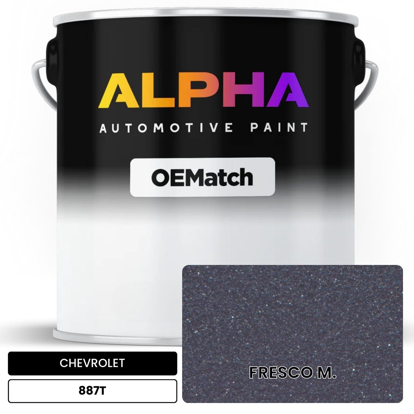 CHEVROLET FRESCO M. 887T OEMatch Basecoat
