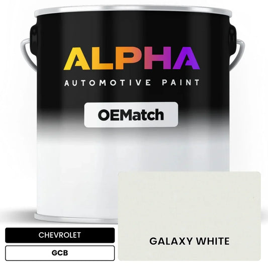 CHEVROLET GALAXY WHITE GCB OEMatch Basecoat