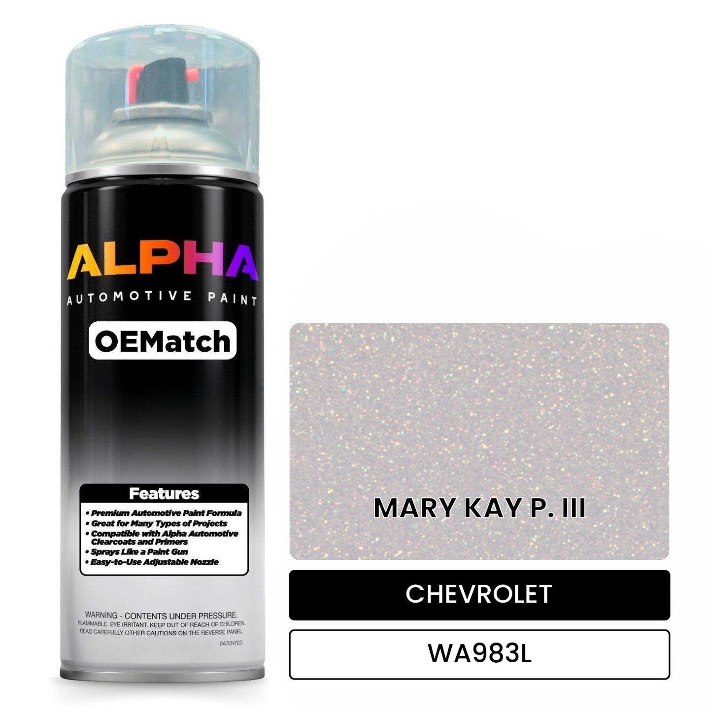 CHEVROLET MARY KAY P. III WA983L OEMatch Spraycan