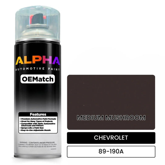 CHEVROLET MEDIUM MUSHROOM 89-190A OEMatch Spraycan