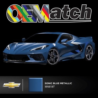 Chevrolet Sonic Blue Metallic | OEM Drop-In Pigment - The Spray Source - Alpha Pigments