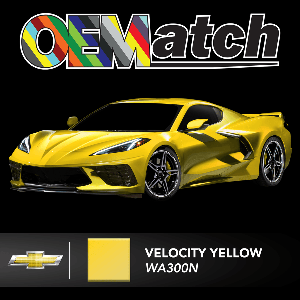 Chevrolet Velocity Yellow | OEM Drop-In Pigment - The Spray Source - Alpha Pigments