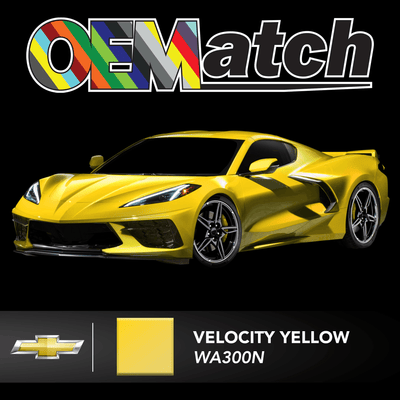 Chevrolet Velocity Yellow | OEM Drop-In Pigment - The Spray Source - Alpha Pigments