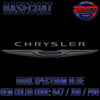 Chrysler Dark Spectrum Blue | B47 / JB6 / PB6 | 1990-1993 | OEM Basecoat - The Spray Source - Tamco Paint Manufacturing