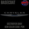 Chrysler Destroyer Gray | PDN | 2017-2022 | OEM Basecoat - The Spray Source - Tamco Paint Manufacturing