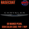 Chrysler Go Mango Pearl | PVP / NVP | 2016-2022 | OEM Basecoat - The Spray Source - Tamco Paint Manufacturing