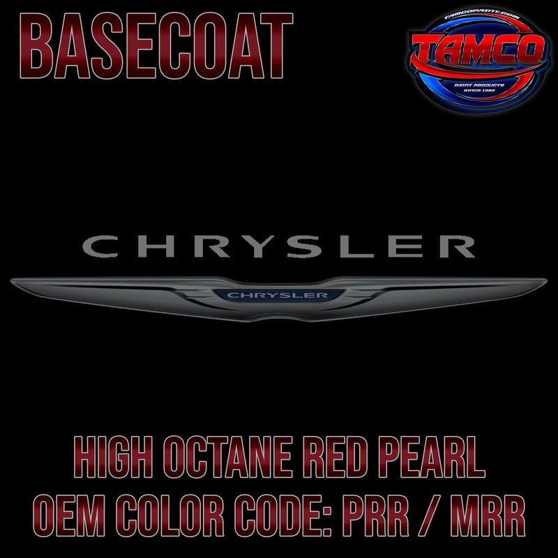 Chrysler High Octane Red Pearl | PRR / MRR | 2014 | OEM Basecoat - The Spray Source - Tamco Paint Manufacturing