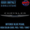 Chrysler Intense Blue Pearl | PB3 / VB3 / 8967 | 1998-2003 | High Impact Single Stage - The Spray Source - Tamco Paint Manufacturing