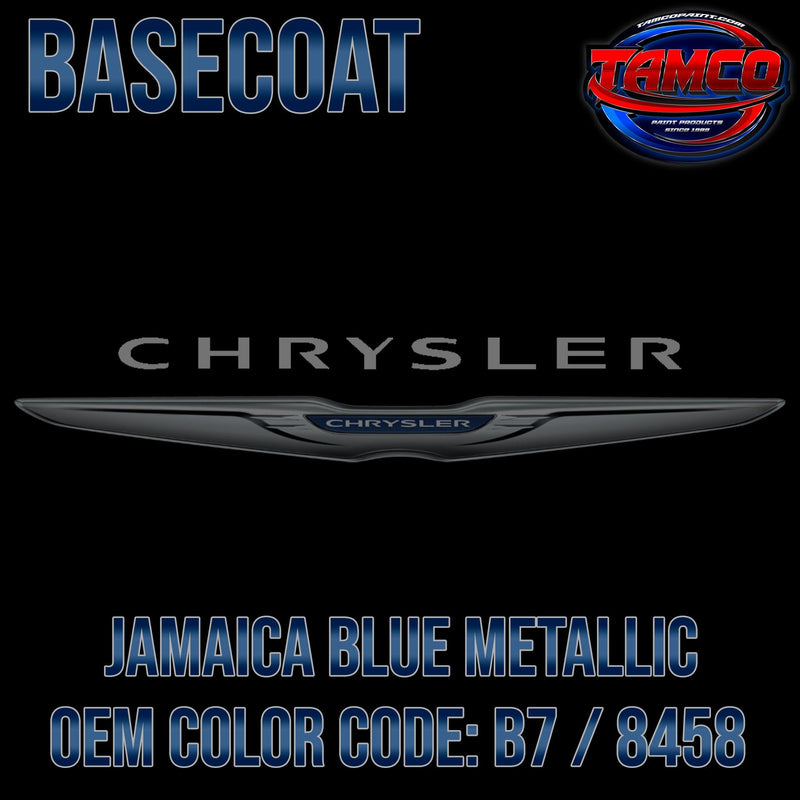 Chrysler Jamaica Blue Metallic | B7 / 8458 | 1969-1970 | OEM Basecoat - The Spray Source - Tamco Paint Manufacturing