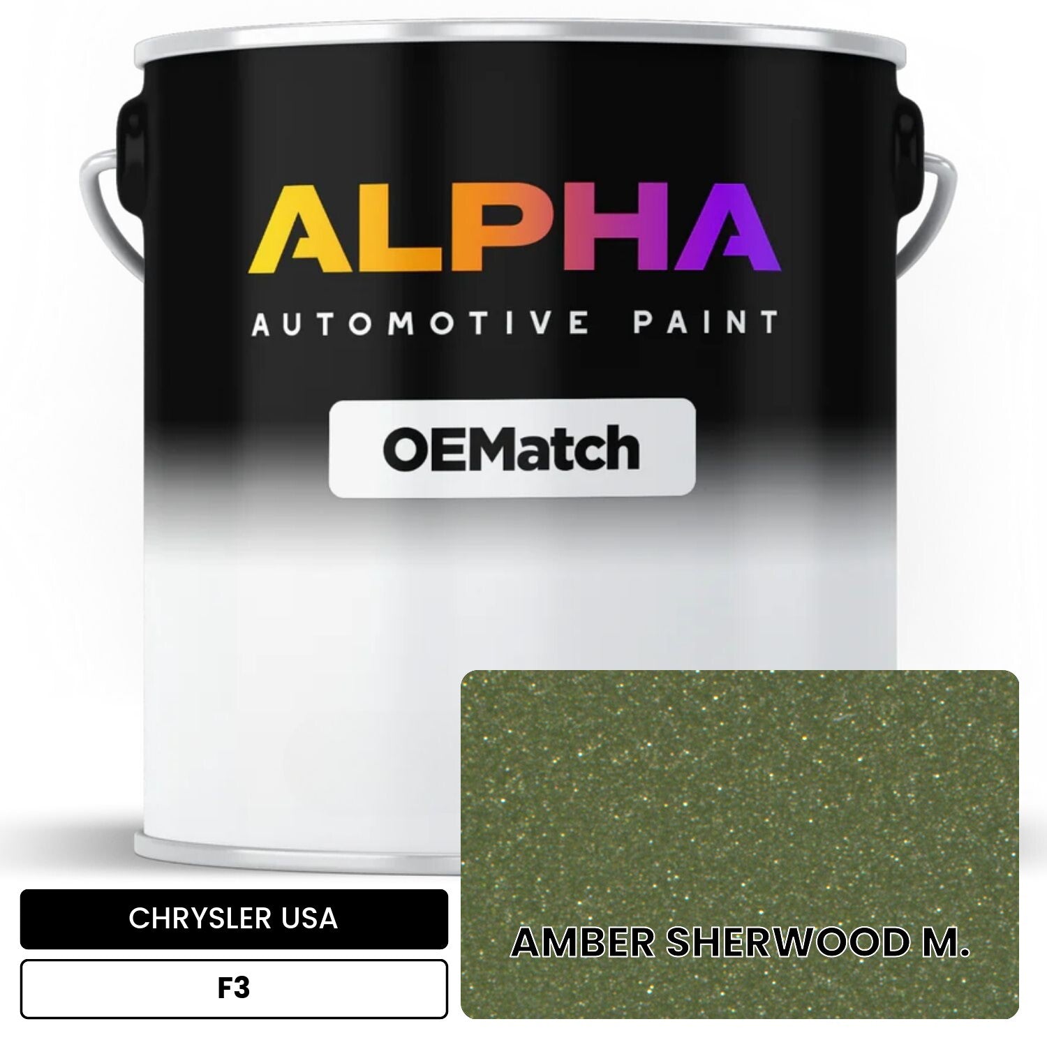CHRYSLER USA  F3 OEMatch Basecoat