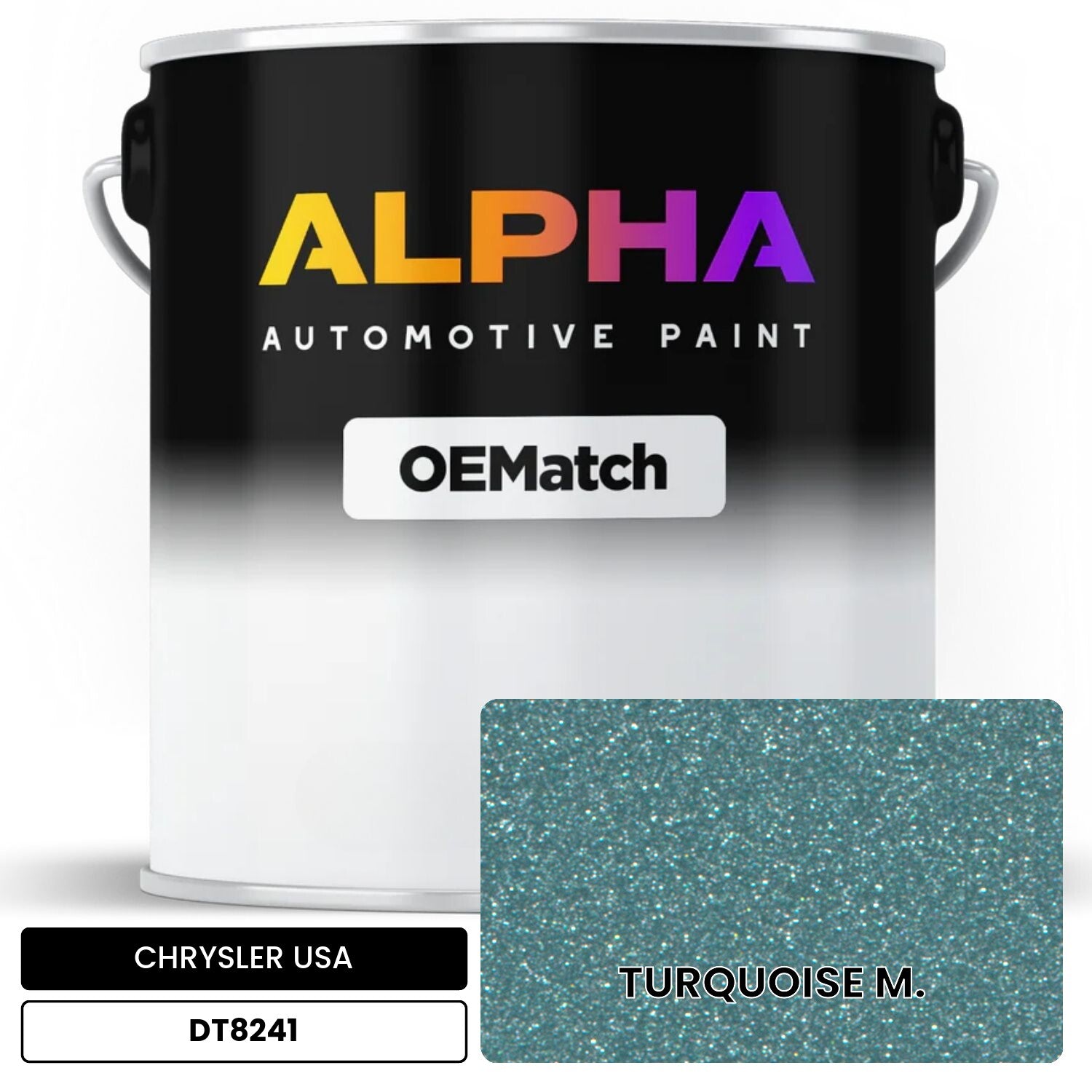 CHRYSLER USA TURQUOISE M. DT8241 OEMatch Basecoat