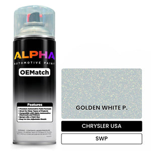 CHRYSLER USA GOLDEN WHITE P. SWP | OEMatch Automotive Spraycan