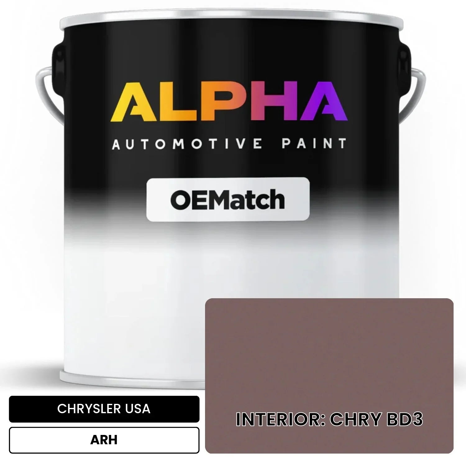 CHRYSLER USA INTERIOR: CHRY BD3 ARH OEMatch Basecoat