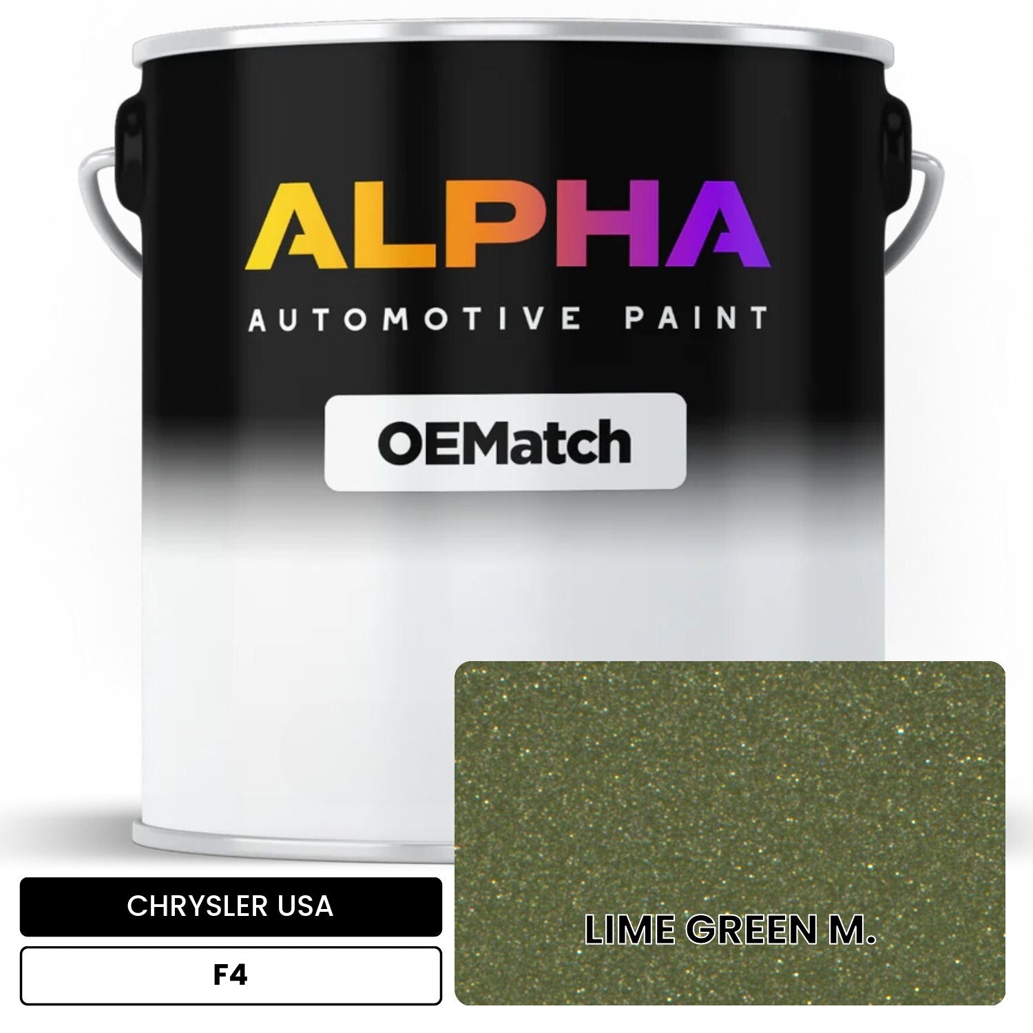 CHRYSLER USA  F4 OEMatch Basecoat