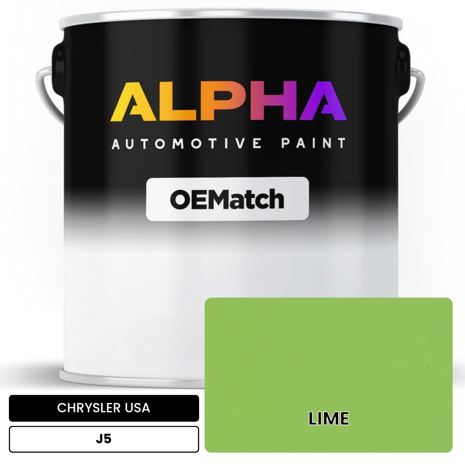CHRYSLER USA  J5 OEMatch Basecoat