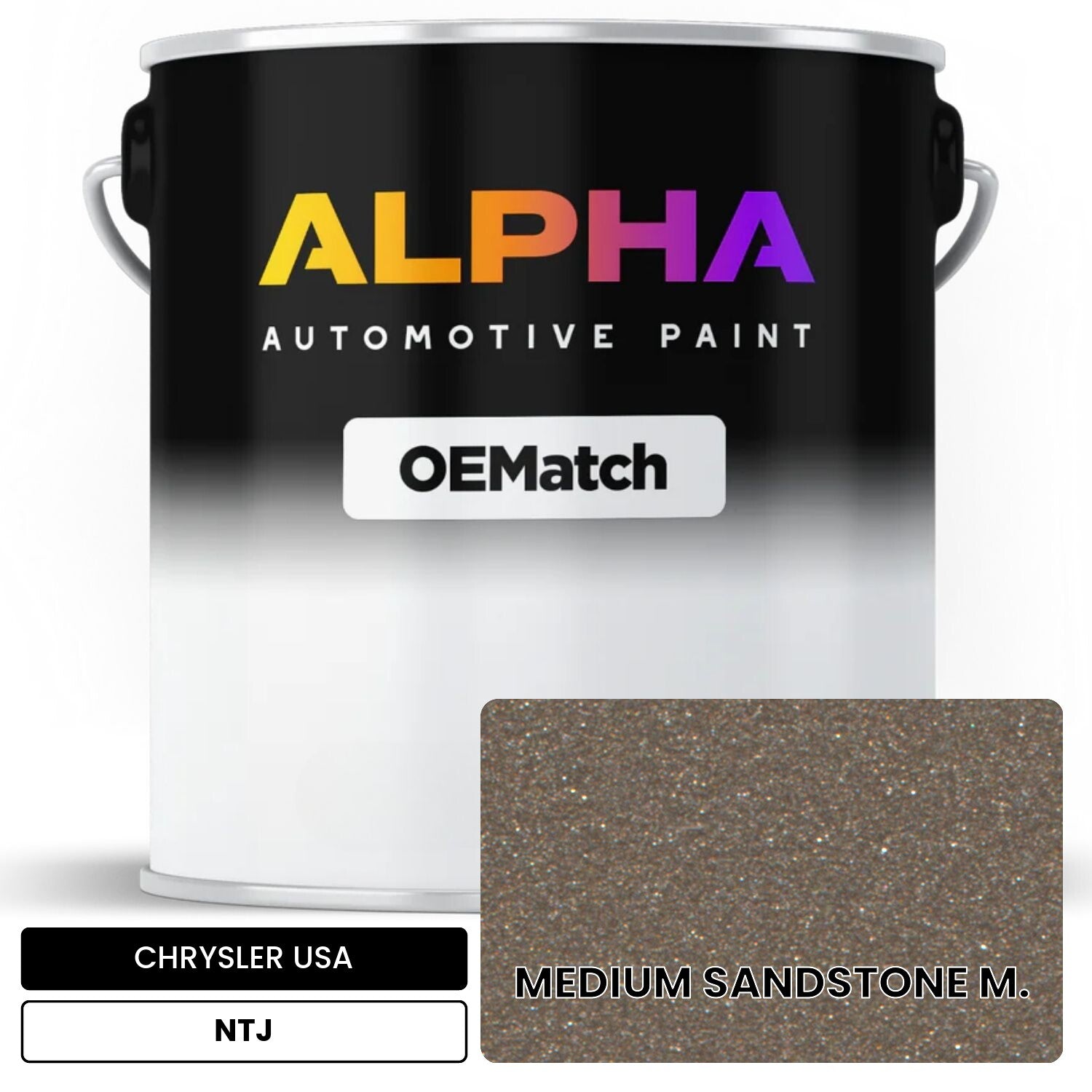 CHRYSLER USA MEDIUM SANDSTONE M. NTJ OEMatch Basecoat