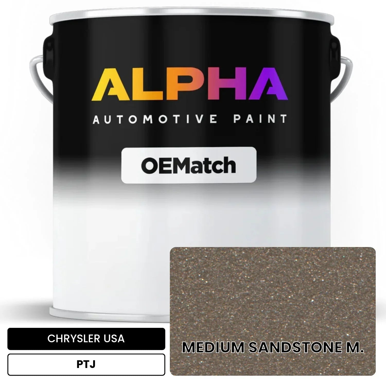 CHRYSLER USA MEDIUM SANDSTONE M. PTJ OEMatch Basecoat