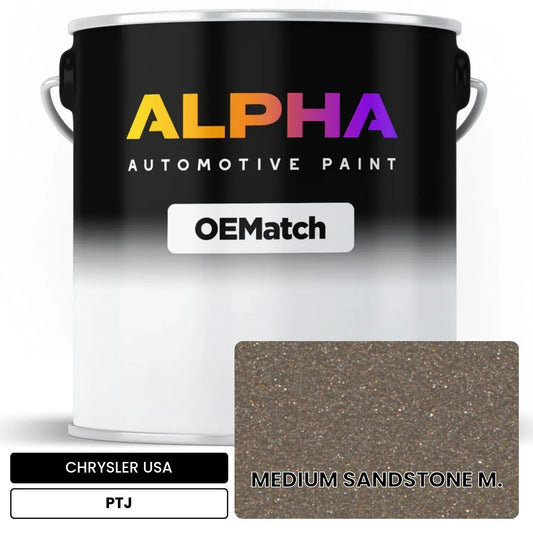 CHRYSLER USA MEDIUM SANDSTONE M. PTJ OEMatch Basecoat