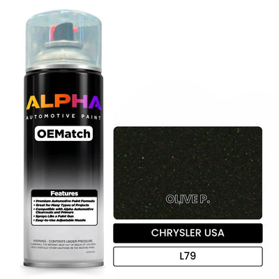 CHRYSLER USA OLIVE P. L79 | OEMatch Automotive Spraycan