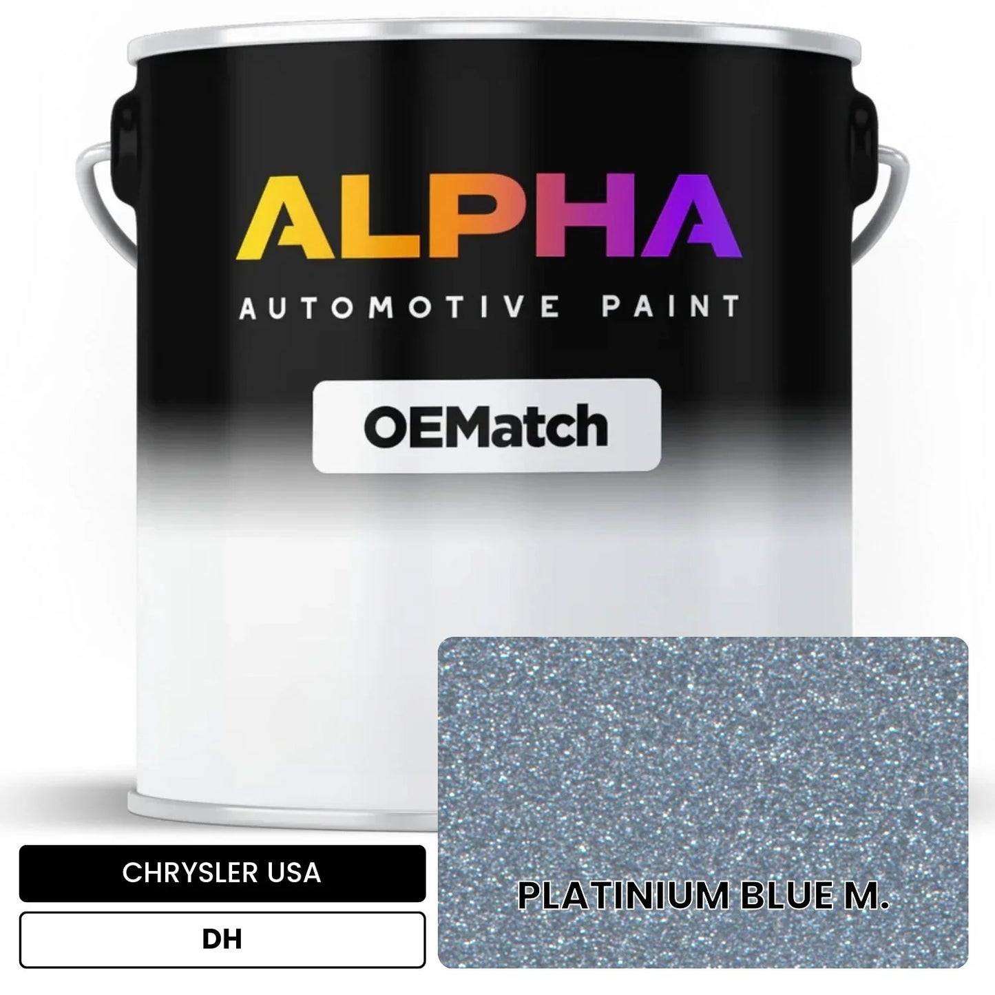CHRYSLER USA PLATINIUM BLUE M. DH OEMatch Basecoat