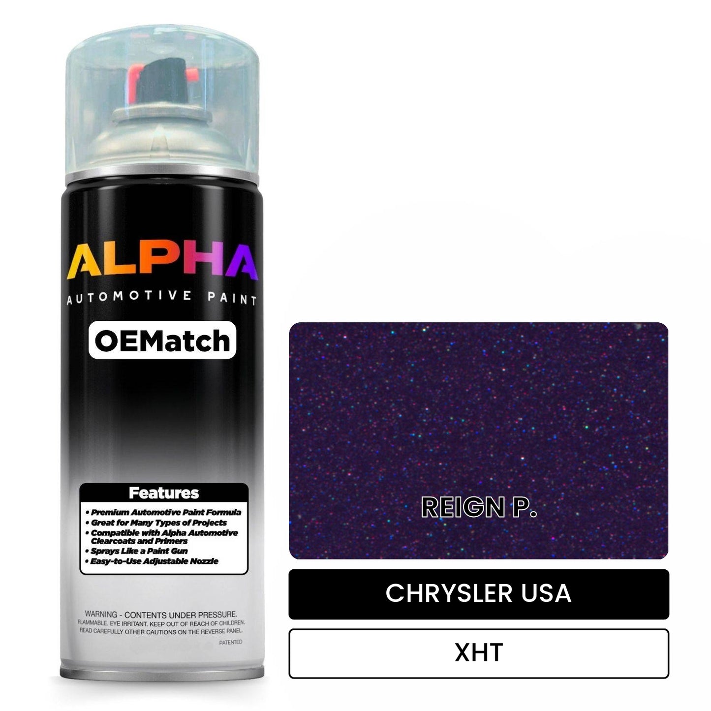 CHRYSLER USA  XHT OEMatch Spraycan