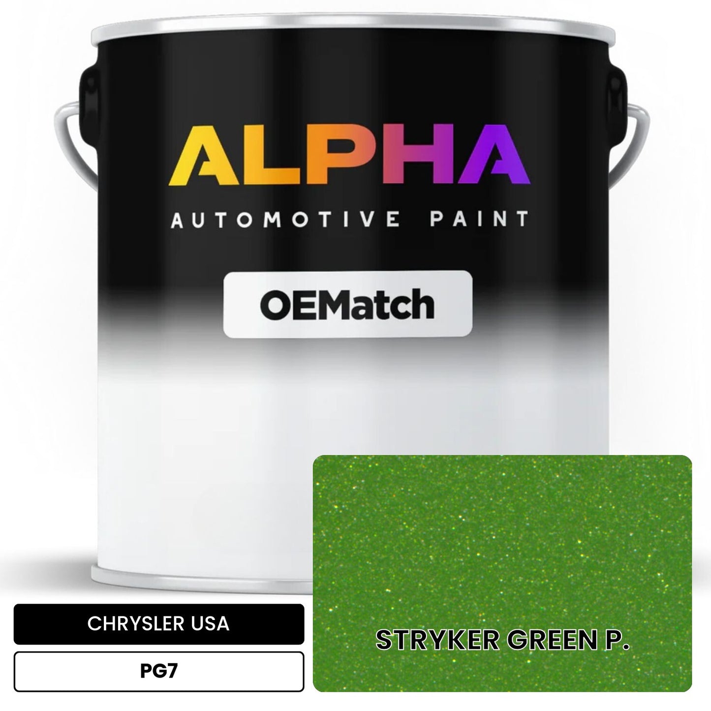 CHRYSLER USA  PG7 OEMatch Basecoat