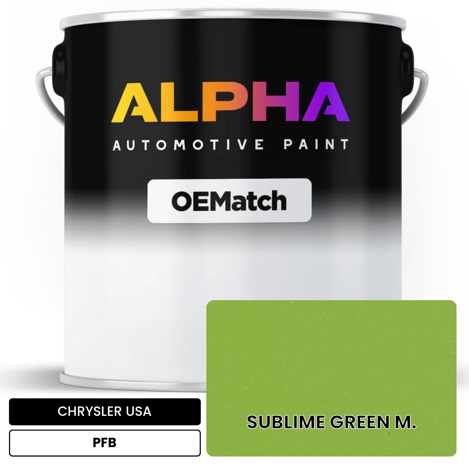CHRYSLER USA  PFB OEMatch Basecoat