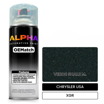 CHRYSLER USA VERDE SHALE M. XGR | OEMatch Automotive Spraycan
