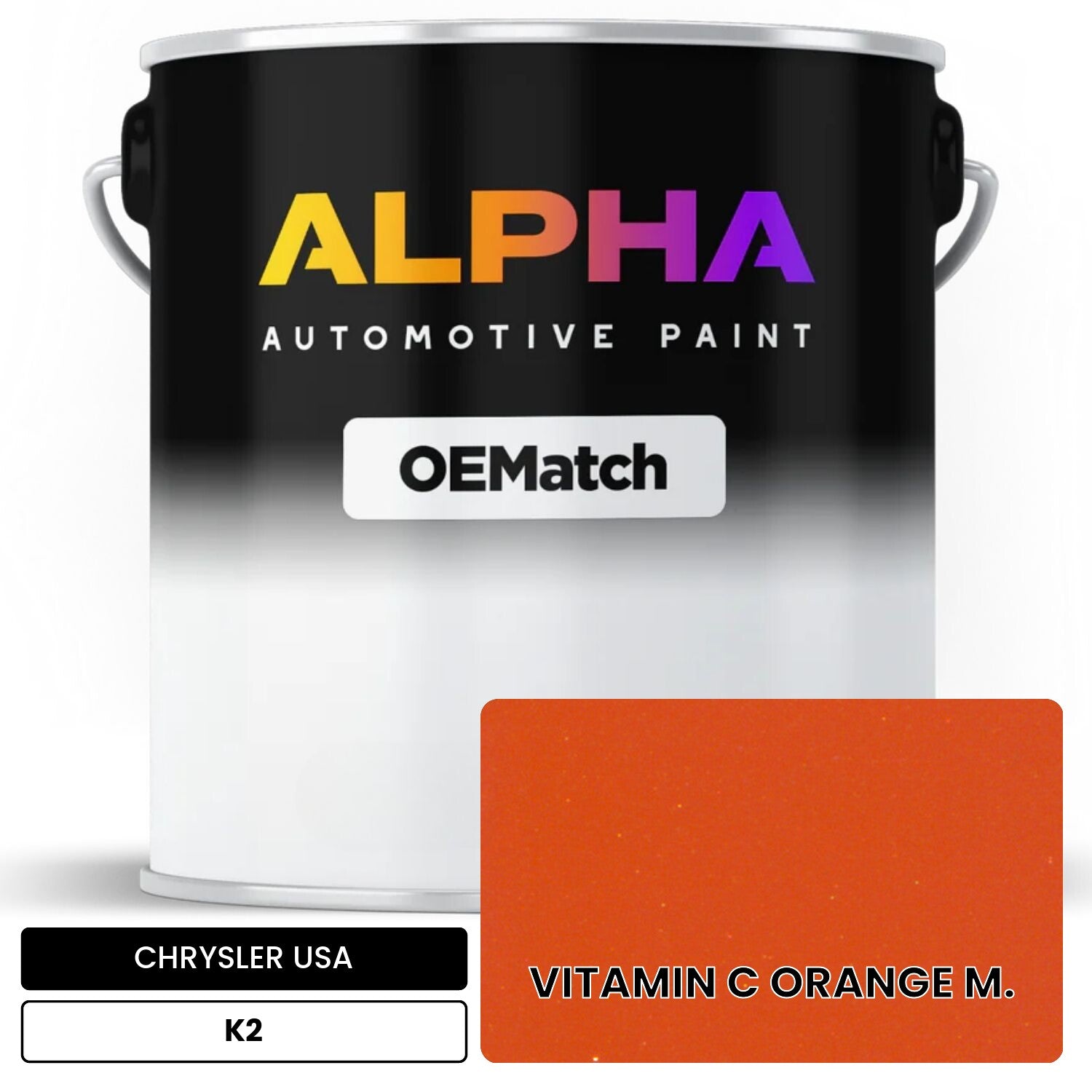 CHRYSLER USA  K2 OEMatch Basecoat