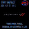 Chrysler Viper GTS Blue Pearl | PBE / SBE | 1996-2013 | OEM High Impact Series Single Stage - The Spray Source - Tamco Paint Manufacturing