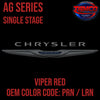 Chrysler Viper Red | PRN / LRN | 1992-2010 | OEM AG Series Single Stage - The Spray Source - Tamco Paint Manufacturing