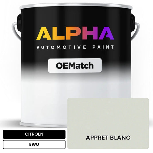 CITROEN APPRET BLANC EWU OEMatch Basecoat