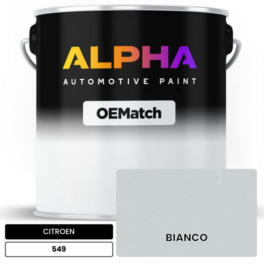 CITROEN BIANCO 549 OEMatch Basecoat