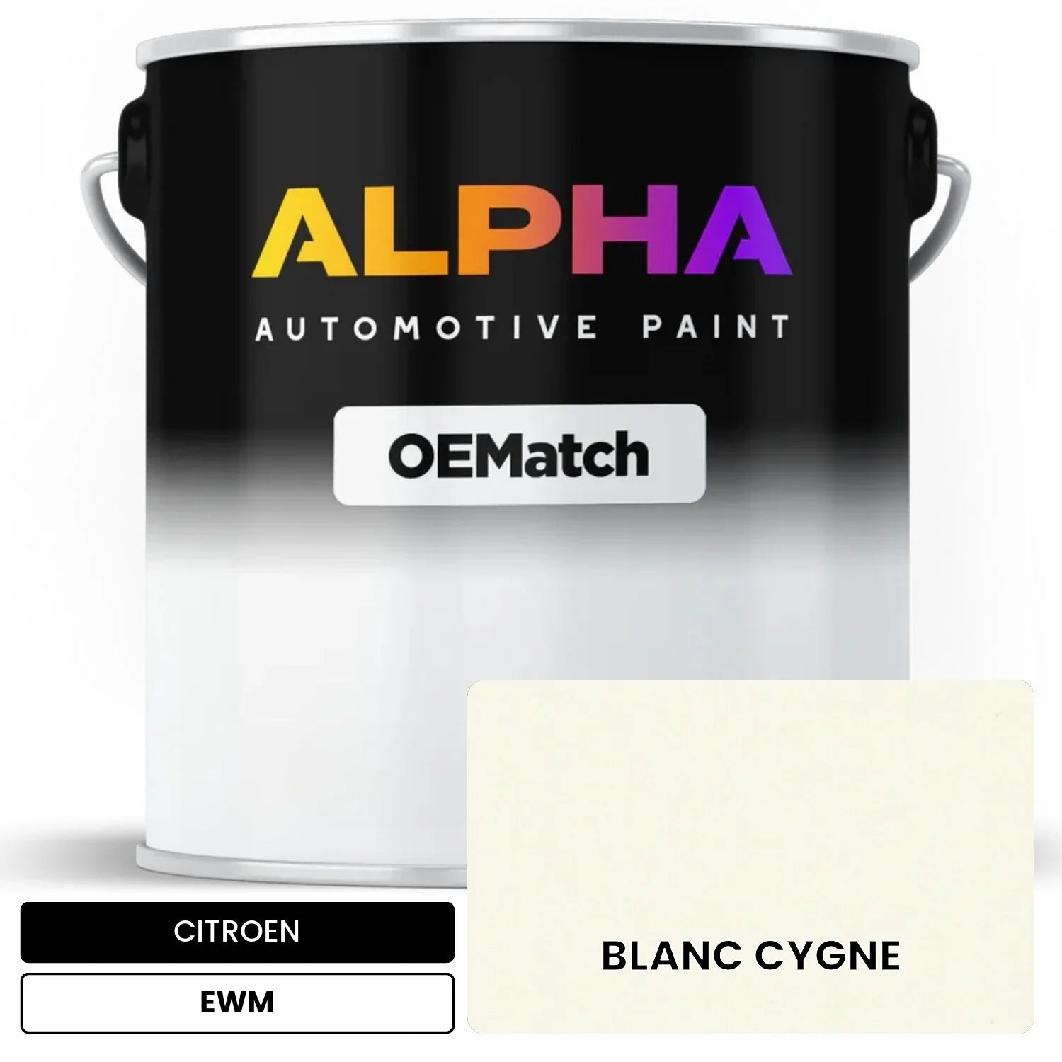 CITROEN BLANC CYGNE EWM OEMatch Basecoat