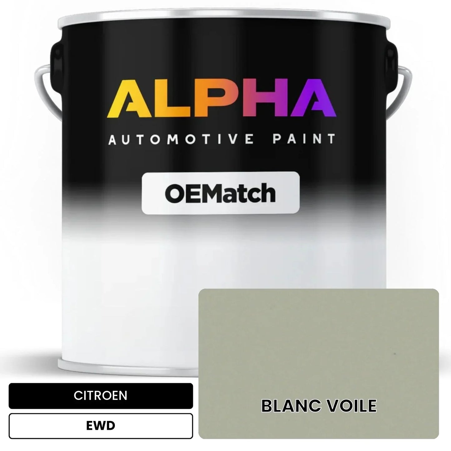 CITROEN BLANC VOILE EWD OEMatch Basecoat