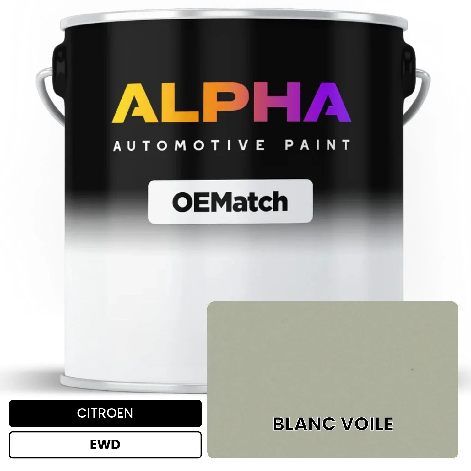 CITROEN BLANC VOILE EWD OEMatch Basecoat