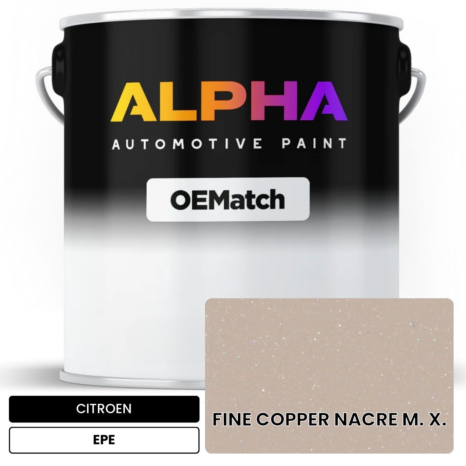 CITROEN FINE COPPER NACRE M. X. EPE OEMatch Basecoat