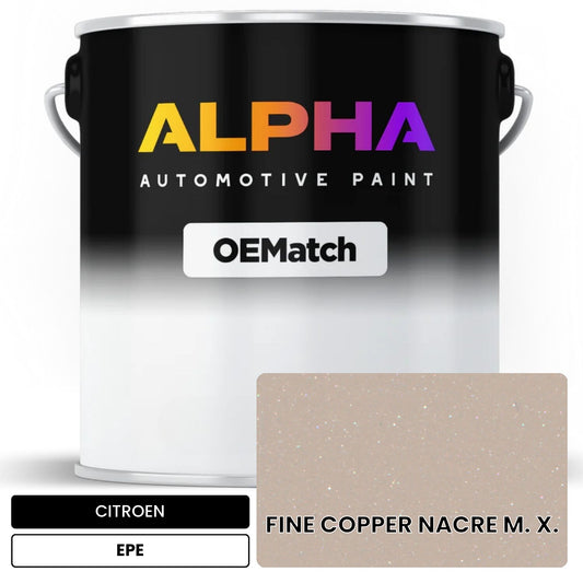 CITROEN FINE COPPER NACRE M. X. EPE OEMatch Basecoat