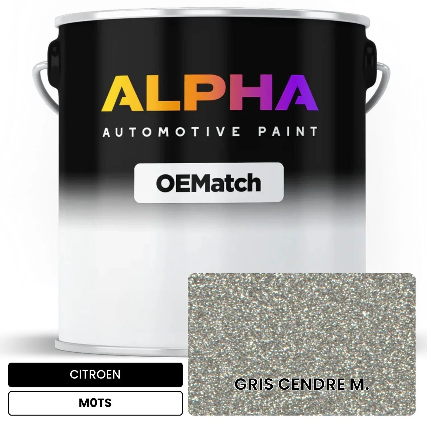 CITROEN GRIS CENDRE M. M0TS OEMatch Basecoat