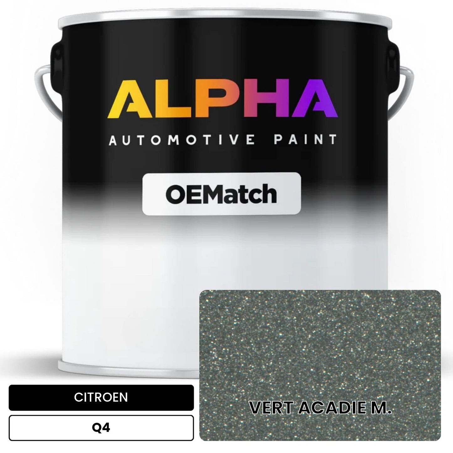 CITROEN VERT ACADIE M. Q4 OEMatch Basecoat