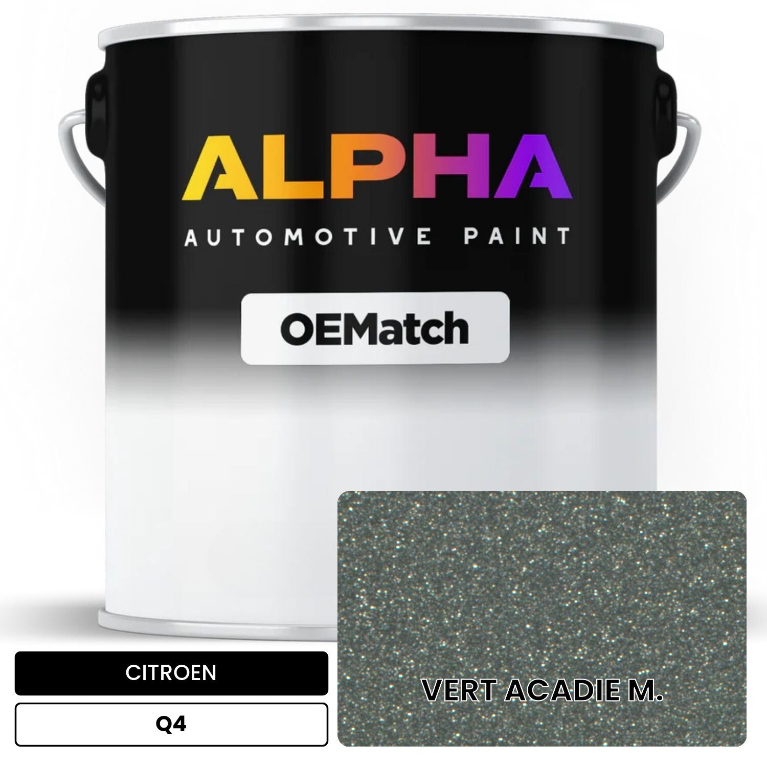 CITROEN VERT ACADIE M. Q4 OEMatch Basecoat