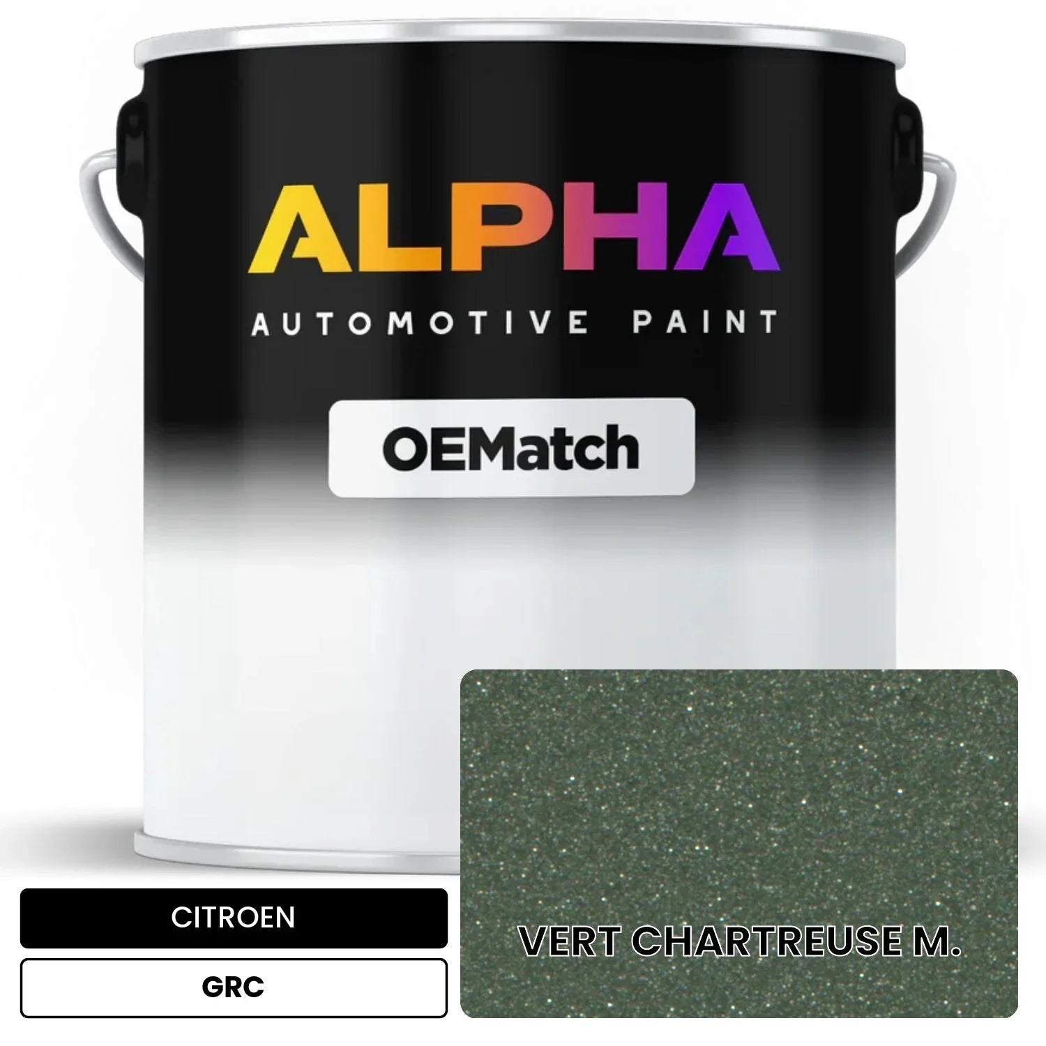 CITROEN VERT CHARTREUSE M. GRC OEMatch Basecoat