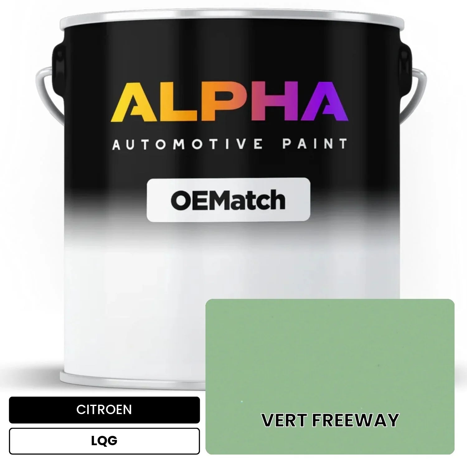 CITROEN VERT FREEWAY LQG OEMatch Basecoat