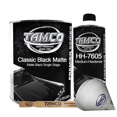 Classic Black Matte Single Stage Kit - The Spray Source - Tamco Paint