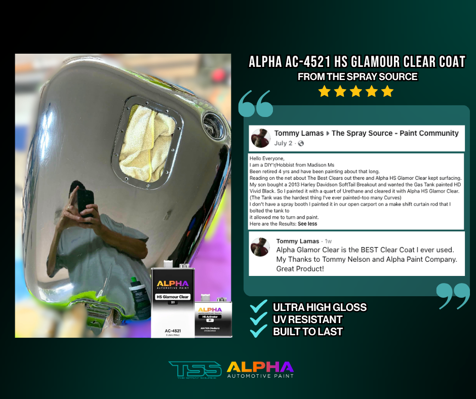 HS Glamour Clearcoat AC-4521 Kit | Alpha Automotive Paint